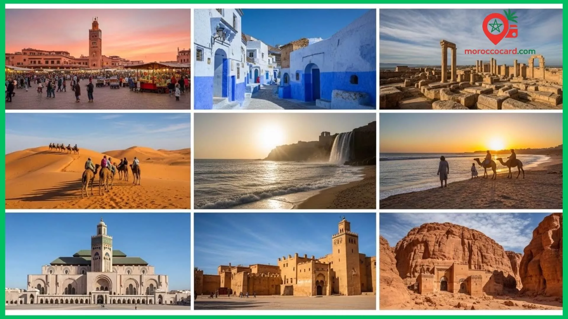 Top destinations in Morocco